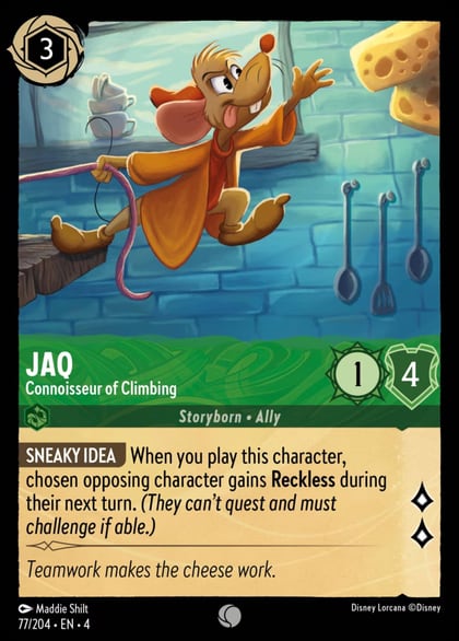 Jaq - Connoisseur of Climbing, Ursula's Return 77/204