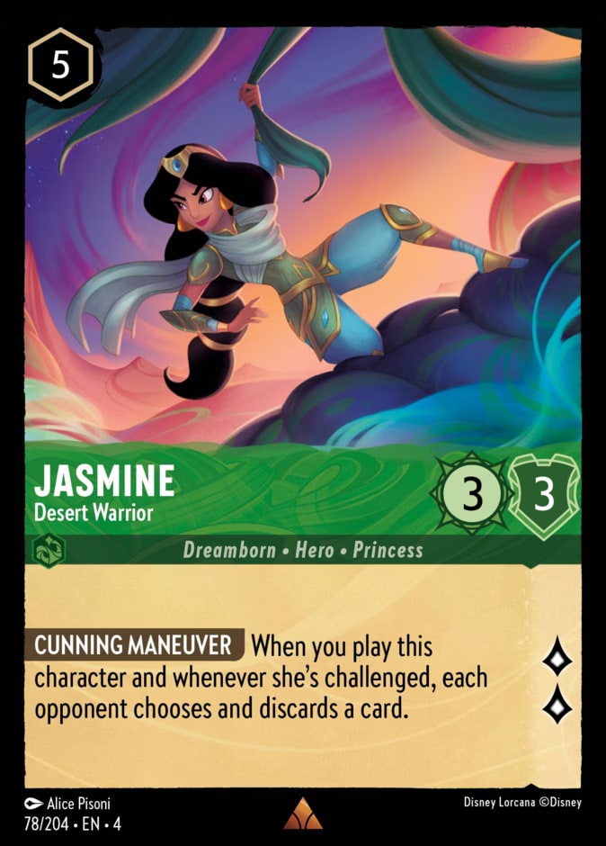 Jasmine - Desert Warrior, Ursula's Return 78/204