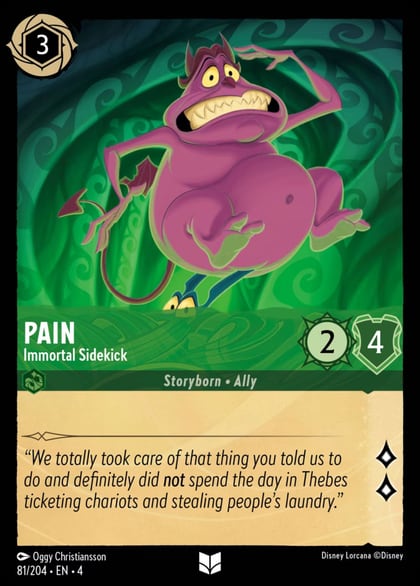 Pain - Immortal Sidekick, Ursula's Return 81/204