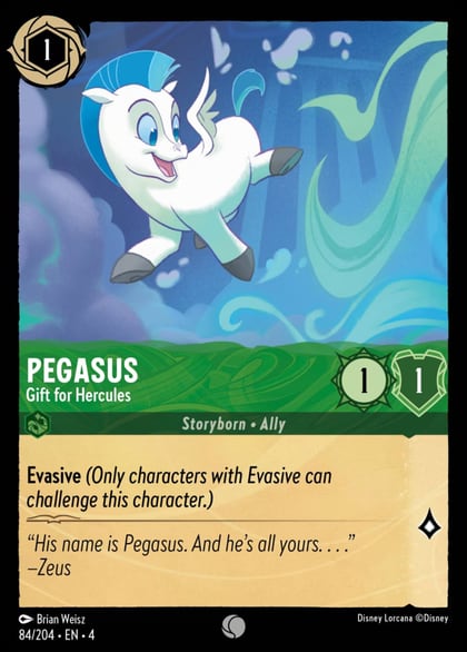 Pegasus - Gift for Hercules, Ursula's Return 84/204