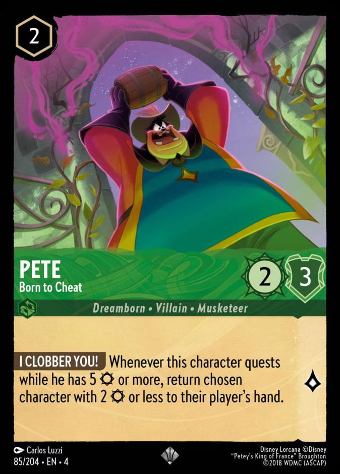Pete - Born to Cheat, Ursula's Return 85/204