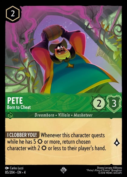 Pete - Born to Cheat, Ursula's Return 85/204