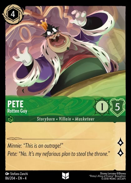 Pete - Rotten Guy, Ursula's Return 86/204