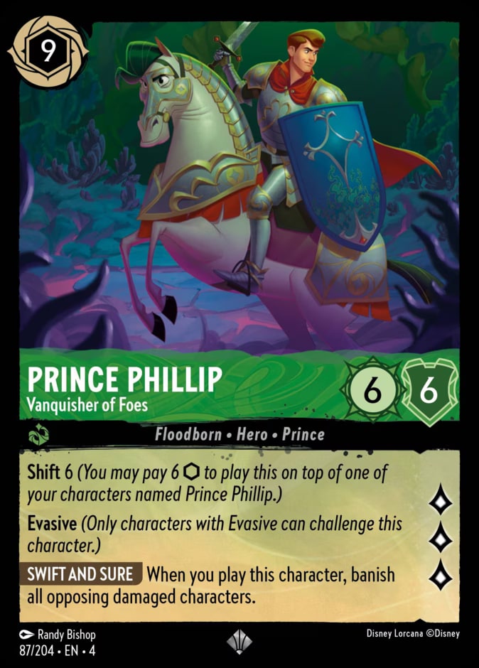 Prince Phillip - Vanquisher of Foes, Ursula's Return 87/204