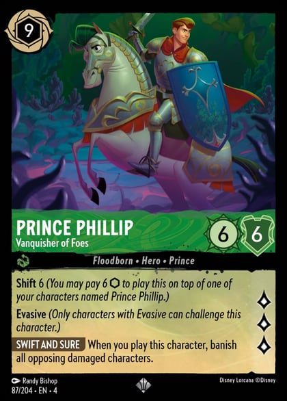 Prince Phillip - Vanquisher of Foes, Ursula's Return 87/204