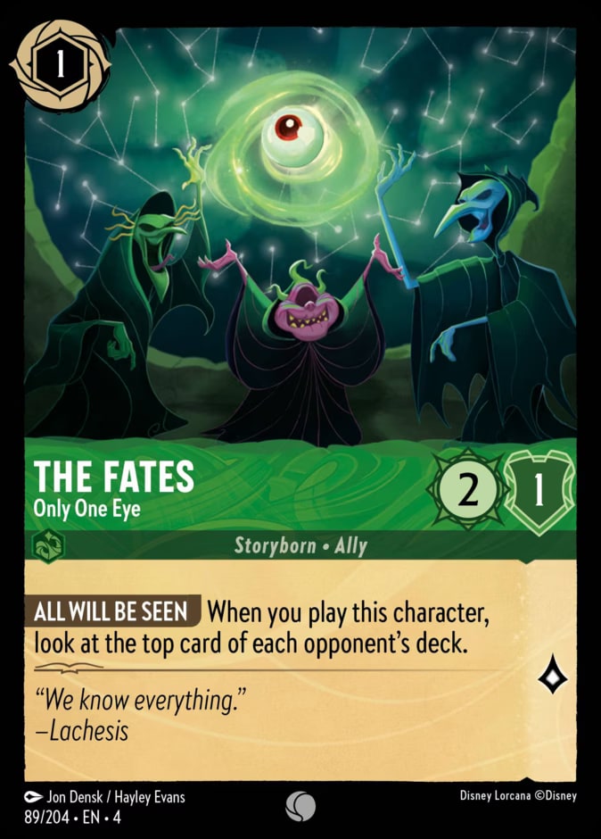 The Fates - Only One Eye, Ursula's Return 89/204