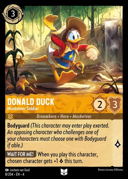 Donald Duck - Musketeer Soldier, Ursula's Return 8/204