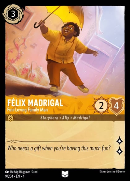 Felix Madrigal - Fun-Loving Family Man, Ursula's Return 9/204