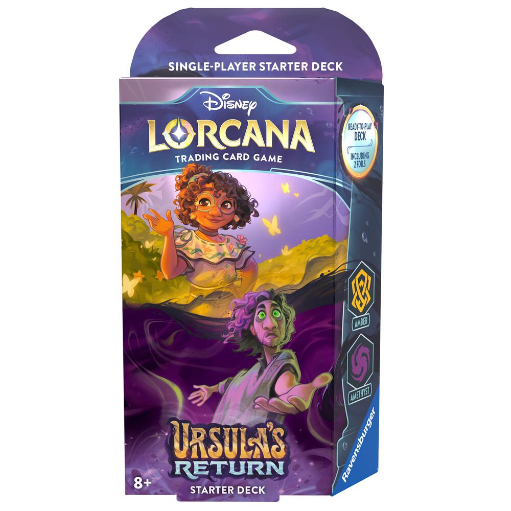 Disney Lorcana: Ursula's Return Starter Deck (Amber & Amethyst), Ursula's Return P543863