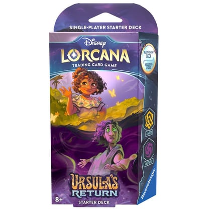Disney Lorcana: Ursula's Return Starter Deck (Amber & Amethyst), Ursula's Return P543863