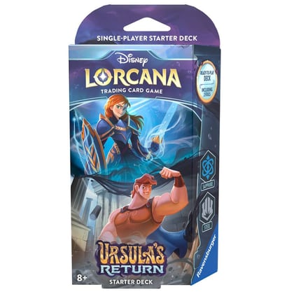 Disney Lorcana: Ursula's Return Starter Deck (Sapphire & Steel), Ursula's Return P543864