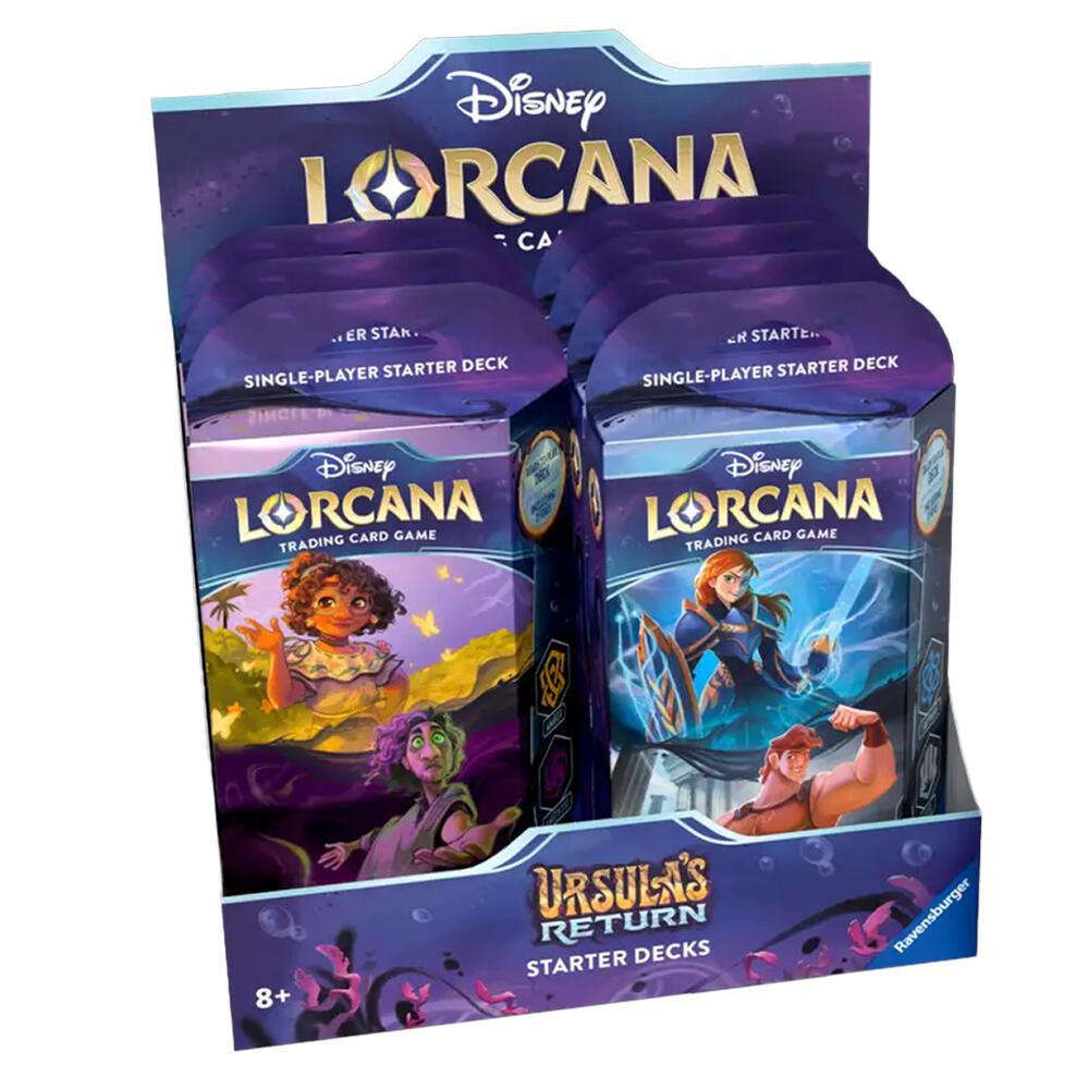Disney Lorcana: Ursula's Return Starter Deck Display, Ursula's Return P543884