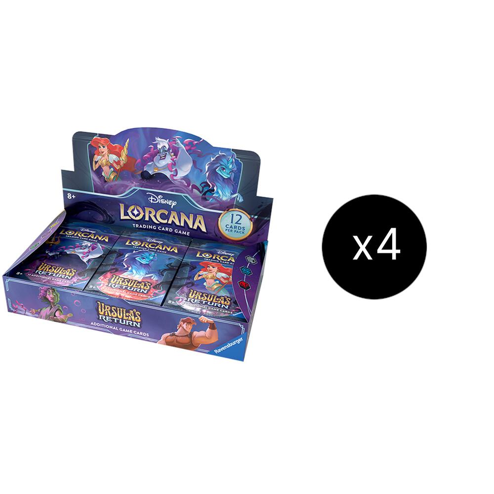 Disney Lorcana: Ursula's Return Booster Box Case, Ursula's Return P543885