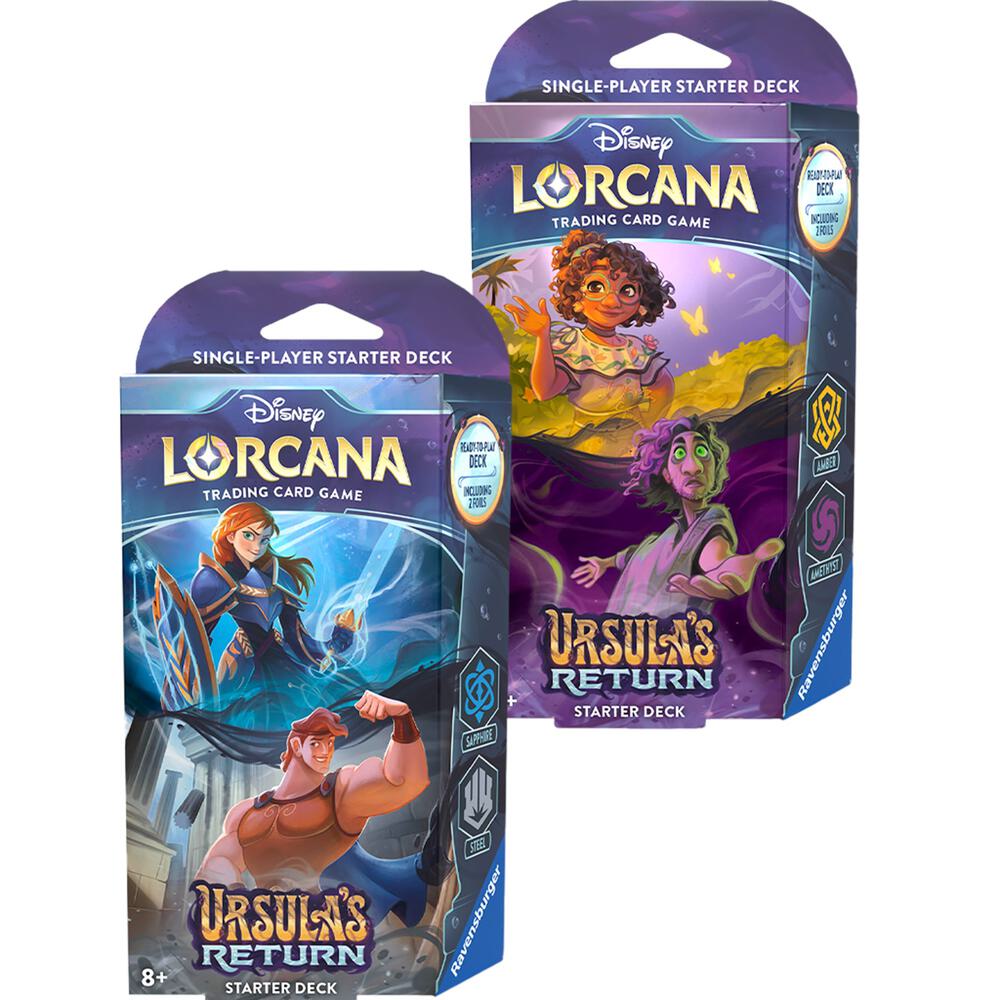 Disney Lorcana: Ursula's Return Starter Deck [Set of 2], Ursula's Return P543886