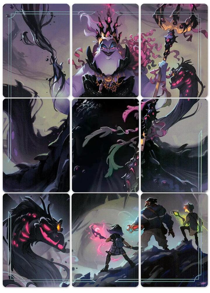 Ursula - Sea Witch Queen Puzzle Insert (Set of 9), Ursula's Return P552251