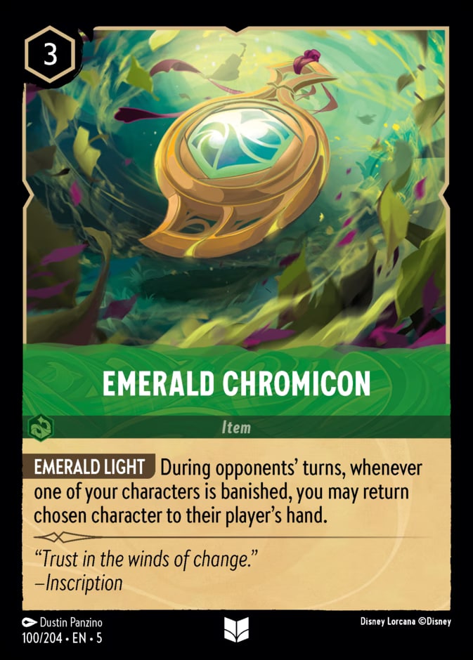 Emerald Chromicon, Shimmering Skies 100/204