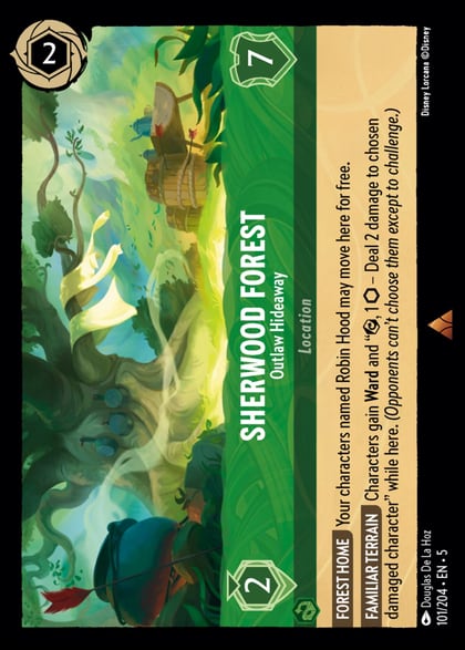 Sherwood Forest - Outlaw Hideaway, Shimmering Skies 101/204