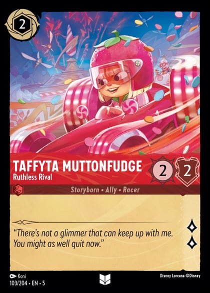 Taffyta Muttonfudge - Ruthless Rival, Shimmering Skies 103/204