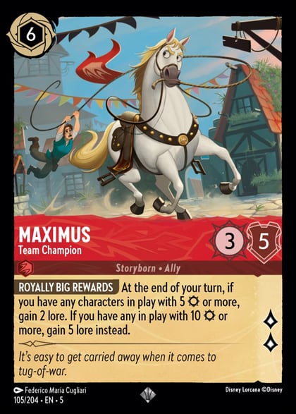 Maximus - Team Champion, Shimmering Skies 105/204