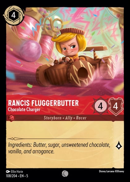 Rancis Fluggerbutter - Chocolate Charger, Shimmering Skies 108/204