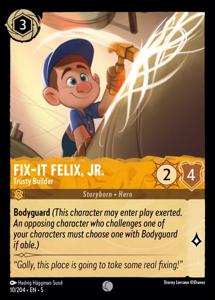 Fix-It Felix, Jr. - Trusty Builder, Shimmering Skies 10/204