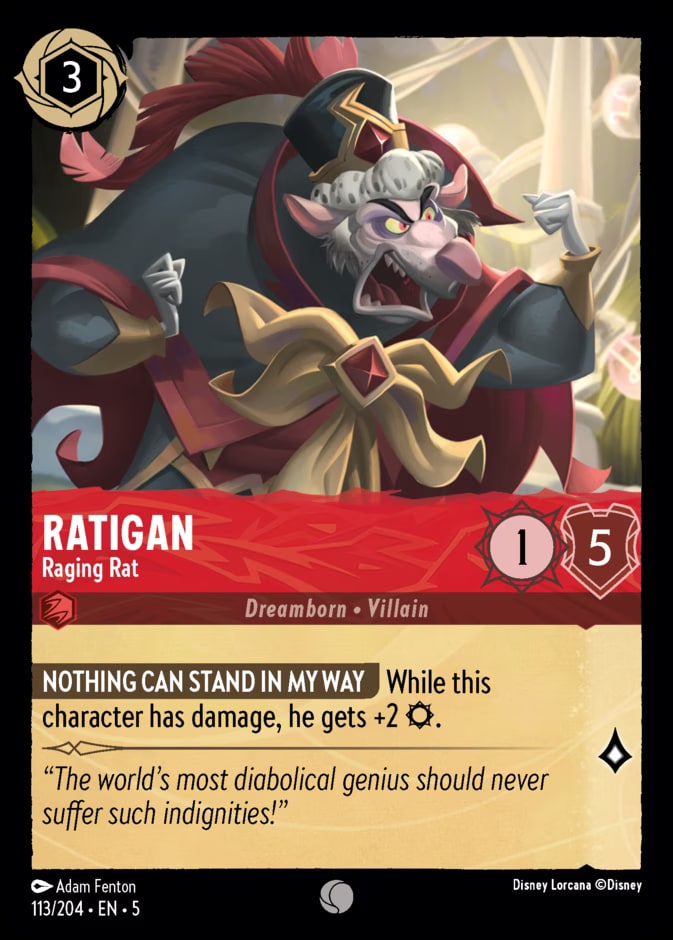 Ratigan - Raging Rat, Shimmering Skies 113/204