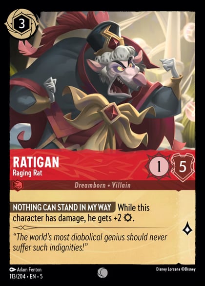 Ratigan - Raging Rat, Shimmering Skies 113/204