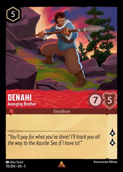 Denahi - Avenging Brother, Shimmering Skies 115/204
