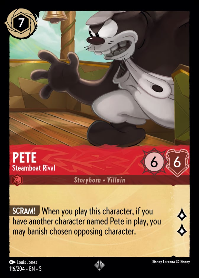 Pete - Steamboat Rival, Shimmering Skies 116/204