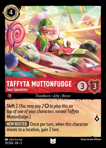 Taffyta Muttonfudge - Sour Speedster, Shimmering Skies 117/204