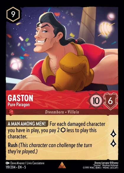 Gaston - Pure Paragon, Shimmering Skies 119/204