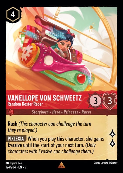 Vanellope von Schweetz - Random Roster Racer, Shimmering Skies 124/204