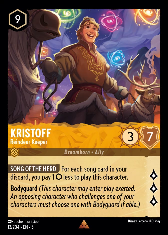 Kristoff - Reindeer Keeper, Shimmering Skies 13/204