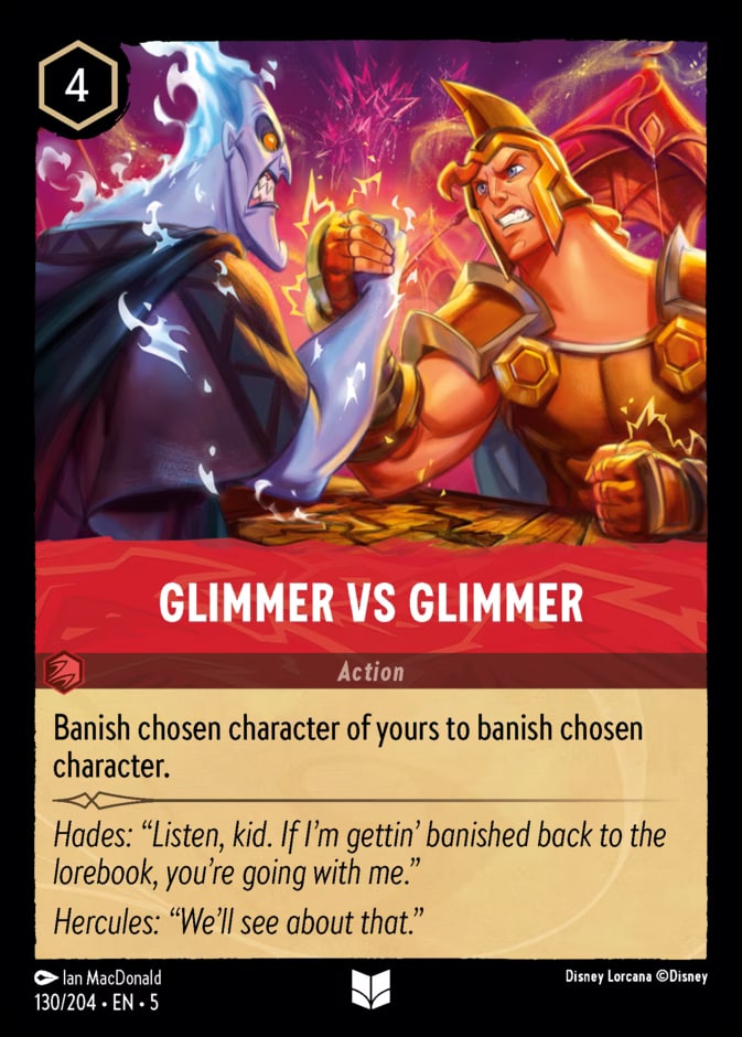 Glimmer vs Glimmer, Shimmering Skies 130/204