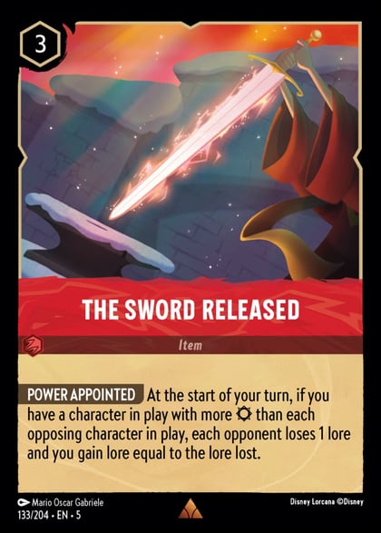 The Sword Released, Shimmering Skies 133/204