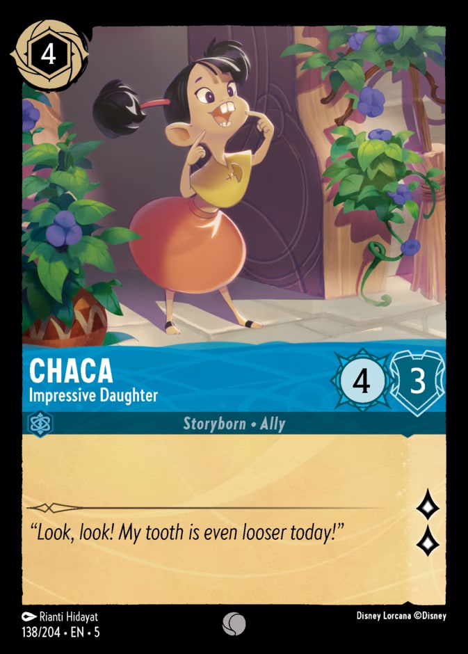 Chaca - Impressive Daughter, Shimmering Skies 138/204