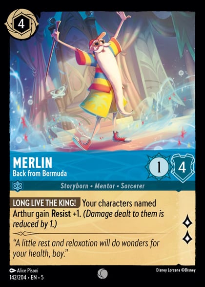 Merlin - Back from Bermuda, Shimmering Skies 142/204