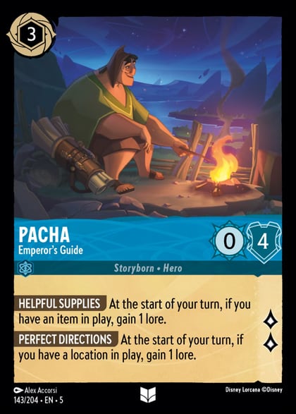 Pacha - Emperor's Guide, Shimmering Skies 143/204