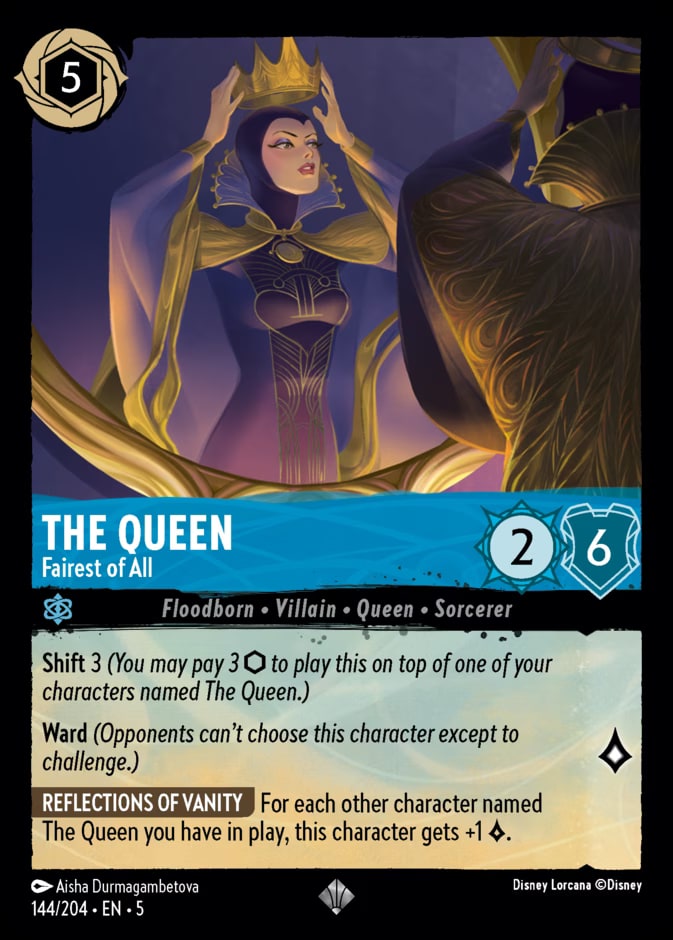 The Queen - Fairest of All, Shimmering Skies 144/204