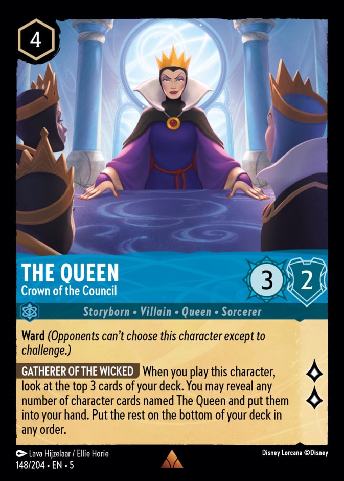 The Queen - Crown of the Council, Shimmering Skies 148/204