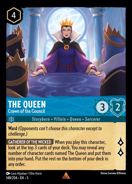 The Queen - Crown of the Council, Shimmering Skies 148/204