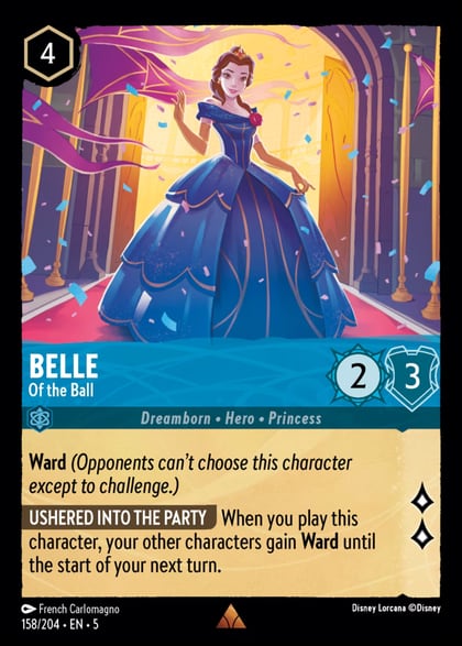 Belle - Of the Ball, Shimmering Skies 158/204