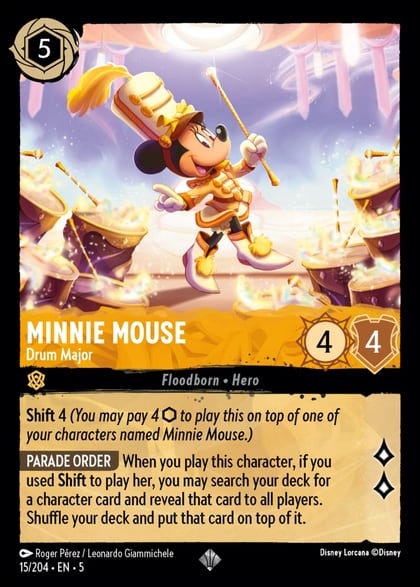 Minnie Mouse - Drum Major, Shimmering Skies 15/204
