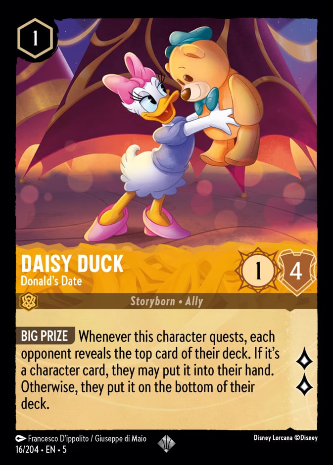 Daisy Duck - Donald's Date, Shimmering Skies 16/204