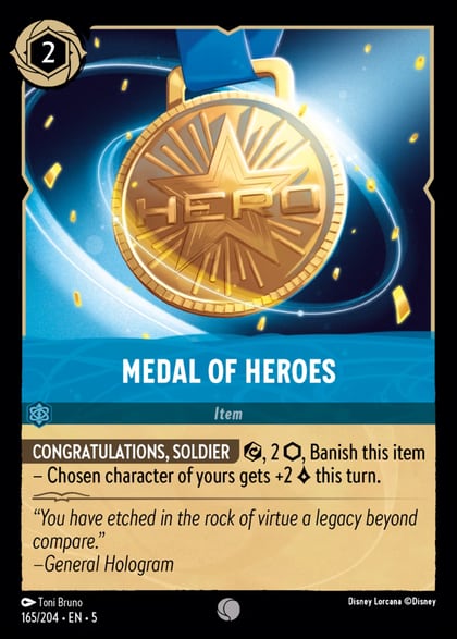 Medal of Heroes, Shimmering Skies 165/204