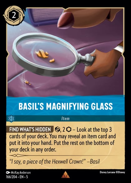 Basil's Magnifying Glass, Shimmering Skies 166/204