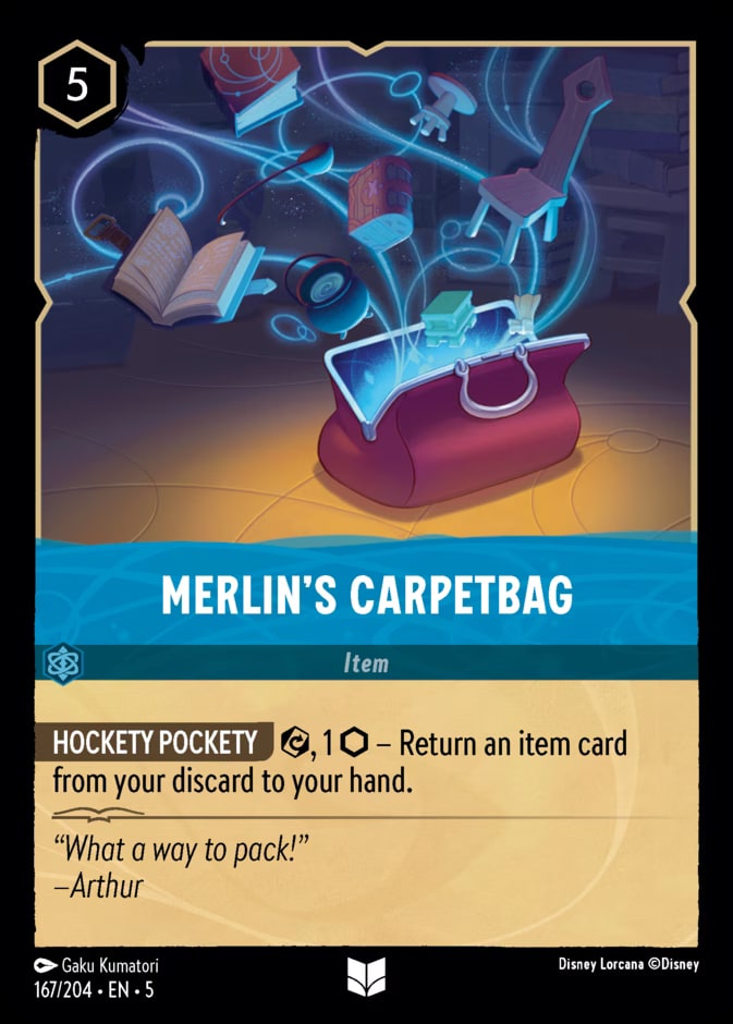 Merlin's Carpetbag, Shimmering Skies 167/204