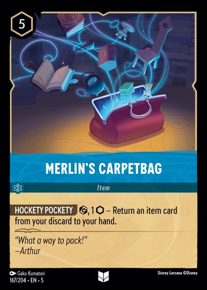 Merlin's Carpetbag, Shimmering Skies 167/204