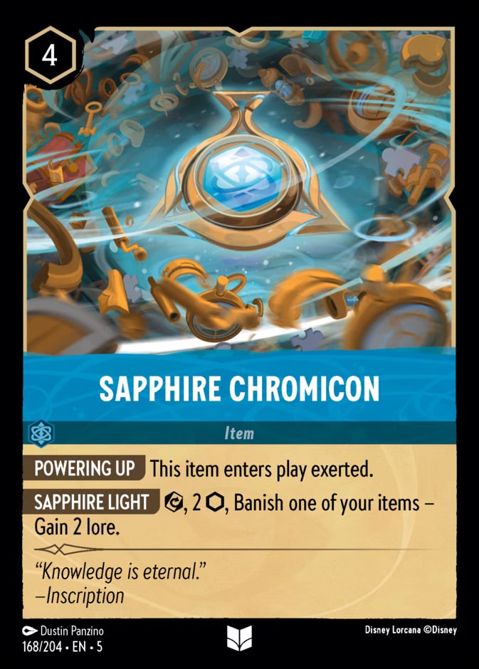 Sapphire Chromicon, Shimmering Skies 168/204