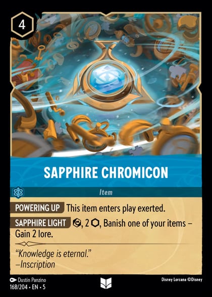 Sapphire Chromicon, Shimmering Skies 168/204